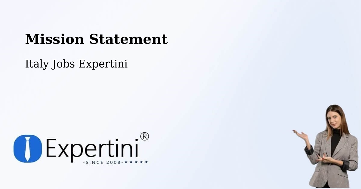 Mission Statement - Italy Jobs Expertini