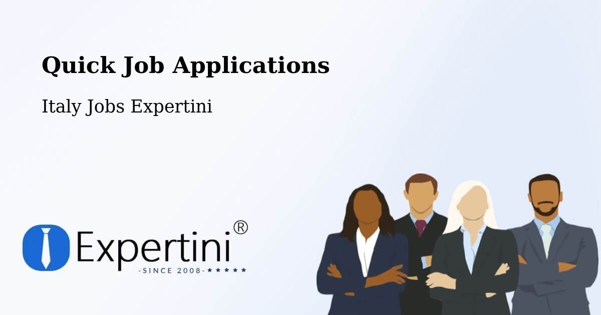 Quick Job Applications - Italy Jobs Expertini
